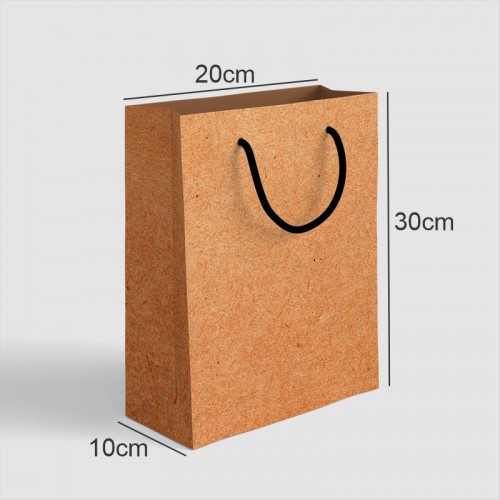 Sacola Kraft 20x30x10cm - sem impressão